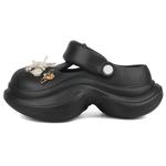 N6N8 Клоги женские черные, цвет Black - фото