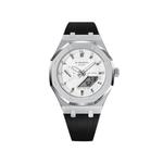 CASIO Часы Unisex 46.2mm White Watch, White - фото