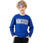 Детская толстовка Mizuno, королевский синий - фото 6