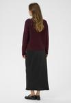 Джемпер Kaffe IRIS BOATNECK, Winetasting Melange/Mottled Bordeaux - фото 3