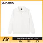 Skechers Свитшот женский Marshmallow White/0074 - фото 2