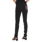 Длинные джинсовые брюки с узким подолом 10dbf0475 b088 женщина Met, черный - фото 3