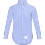 THOM BROWNE Мужская синяя рубашка - фото