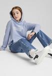 Худи Puma ESS LOGO , Cool Weather/Blue - фото 4
