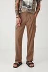 Льняные брюки Medicine, коричневый - фото 2