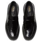 Лоферы женские черные Clarks - фото 4