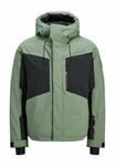 Куртка Jack & Jones Winter jacket, Laurel Wreath/Mottled Green - фото 6