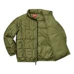 Куртка bonded logo puffy jacket 'olive green' Supreme, зеленый - фото 3