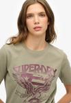 Футболка Superdry American Eagle, Olive - фото 4