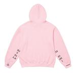 Толстовка Supreme Idgaf Zip Up Hooded Sweatshirt, Light Pink - фото 2