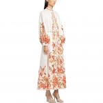 Женское белое платье с длинными рукавами Zimmermann - фото 7