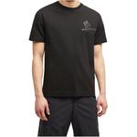 Футболка с тисненым логотипом Moncler Grenoble, черный - фото 5