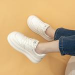 Кроссовки La Chapelle Skateboarding Shoes Women's Low-top, белый/черный - фото 18