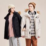 Doraemon Унисекс пуховик, Ivory White - фото 12