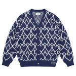 Топ Palace Hairy Heart Knit, Blue - фото