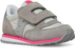 Кроссовки Saucony Kids  Originals Jazz Hook & Loop Sneaker, Grey/Silver/Pink - фото