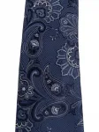 Галстук с узором пейсли Etro, синий - фото 2