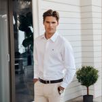 Мужская рубашка Tommy Hilfiger, синий - фото 7