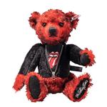Плюшевая кукла Rolling Stones Rock Teddy Bear высотой 35 см Steiff - фото