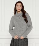 Водолазка шерстяная Samsøe Samsøe Saanour Regular Fit, серый - фото