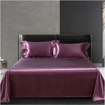 Generic Комплект постельного белья шелковый с хлопковым одеялом - фото 2