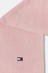 Хлопковый шарф Tommy Jeans, розовый - фото 2