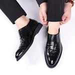 Туфли мужские низкие черный Gzz - фото 7