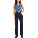 Джинсы женские Levis, темно-синий - фото 4