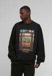 Толстовка Upscale by Mister Tee MEMORY LANE OVERSIZE CREWNECK, Black - фото 2