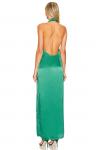Платье макси SNDYS x REVOLVE Halter, зеленый - фото 3
