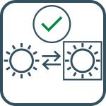 Подвесная лампа Näve, 45 см, бежевый/бронзовыйа - фото 4