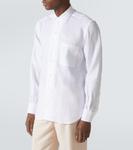 Льняная рубашка Fedeli, белый - фото 3