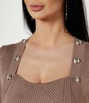 Платье Marciano Guess LUNA, бежевый - фото 4