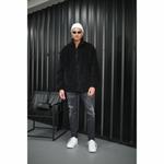 Толстовка Megaman Plüsch Zipper Pullover, черный - фото 4