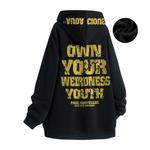 Свитшот унисекс PAUL COSTELLOE, Абрикос - фото 2