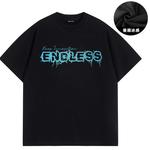 Футболка унисекс Endless Abyss, небесно-голубая (холодный шелк) - фото 5