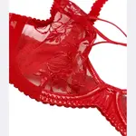 Кружевной бюстгальтер Ozella Agent Provocateur, красный - фото 3