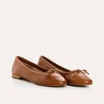 Сандалии Carmen Cuir цвета коньяка Reqins, цвет cognac - фото 3