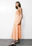 Платье PULL&BEAR Maxi dress, Orange - фото 4
