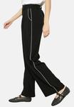 Брюки FLOWY CONTRAST LolaLiza, черный - фото 3