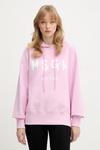 Хлопковая толстовка MSGM, розовый - фото