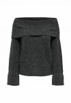 Джемпер ONLY PULLOVER ONLLUNA, Dark Grey Melange/Mottled Dark Grey - фото 6