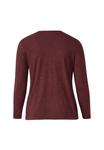 Топ s.Oliver Long sleeved top, Bordeaux/Red - фото 5
