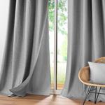 Blackout штора с люверсами Douceur D´Intérieur, темно-серый - фото 5