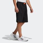 Повседневные шорты мужские черные Adidas, черный - фото 4