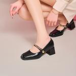 Туфли Мэри Джейн женские Gemeiq, черный - фото 11