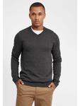 Пуловер !SOLID, серый - фото