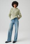 Джемпер OPUS REGULAR FIT FUNNEL NECK, Soft Matcha/Light Green - фото 2