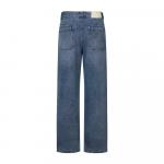 Джинсы Unisex Straight Fit Palladium, темно серый синий - фото 9