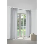 Штора Torbole с люверсами, 1 шт. Wirth, серый - фото